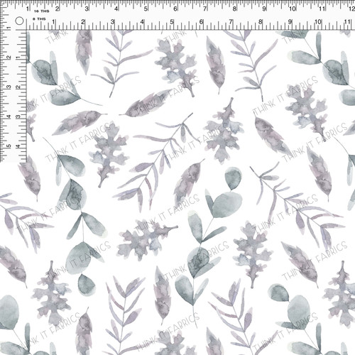 Fabric Print - Ferns and Flora