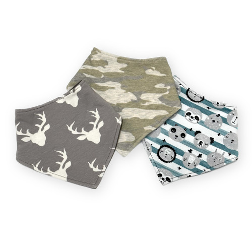 Bib Bundle / Bucks + Camo + Stripes