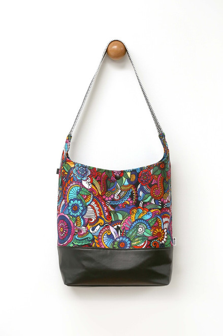 Out and About Tote - Paisley Color Splash