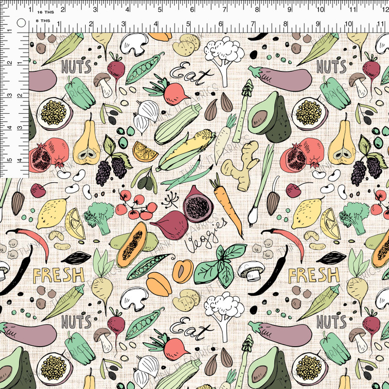Fabric Print - Garden Goodness