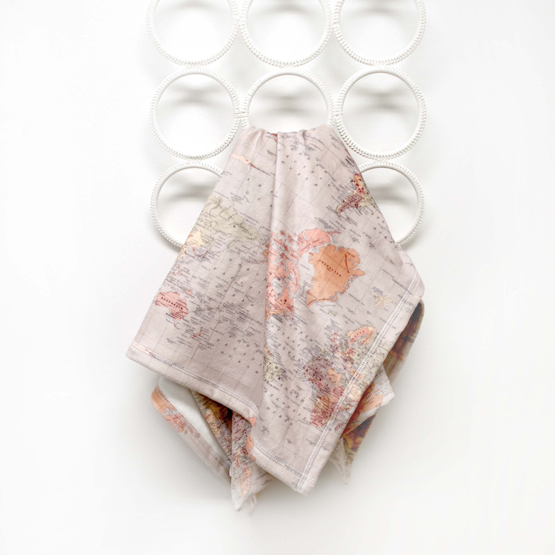 Cuddle Blanket - World Map