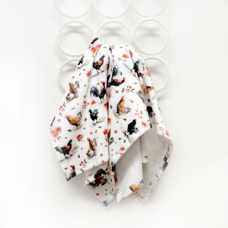 Cuddle Blanket - Chickens
