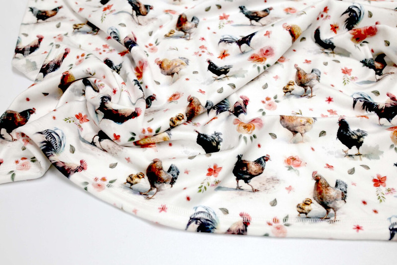 Cuddle Blanket - Chickens