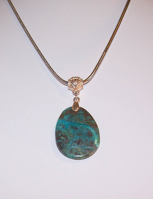 P-19 Turquoise Stone Jewelry Necklace