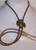 Malachite Bolo tie 15-002