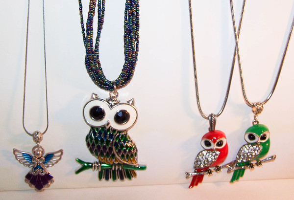 P-11 owl pendants