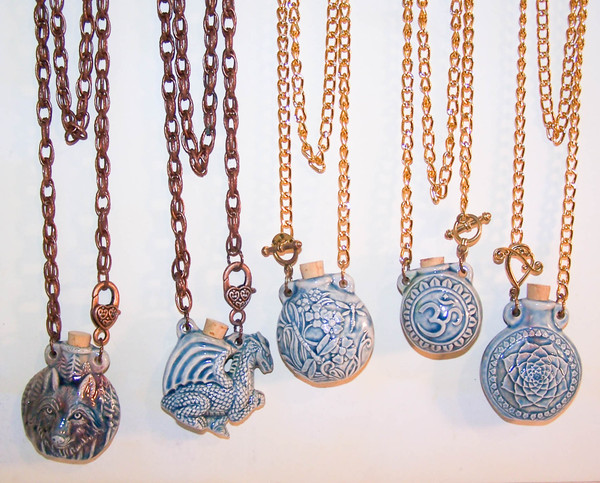 P-03 Wholesale lot Raku Pendants