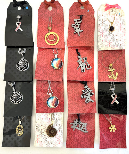 P-77 pendant necklaces