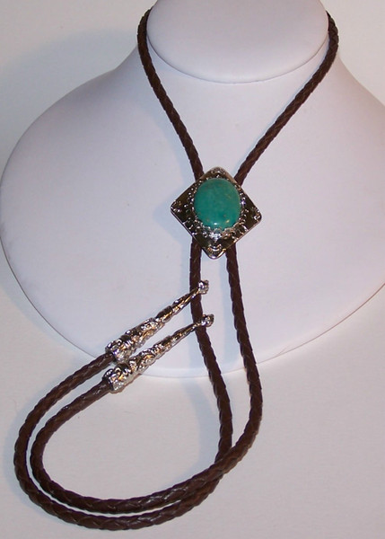 Turquoise 2 Bolo Tie