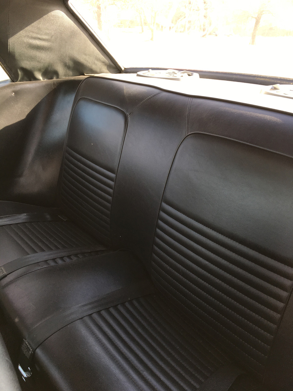 1968 mustang tail light bezels on 1967 Mustang Coupe Sold Missouri Mustang