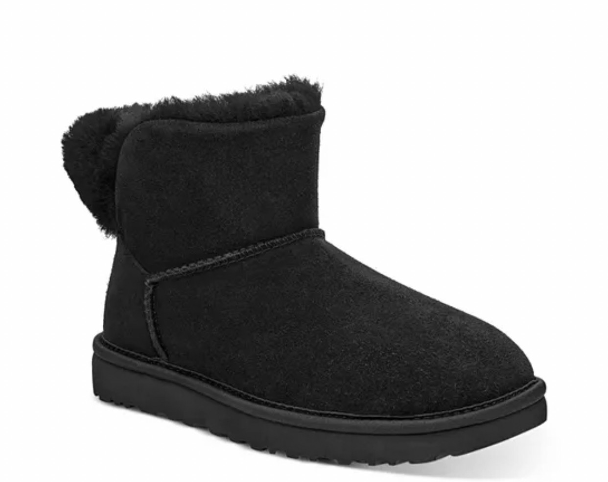 Ultra Mini Ugg Boots Classic Bling Mini Schwarz UGG Women Classic