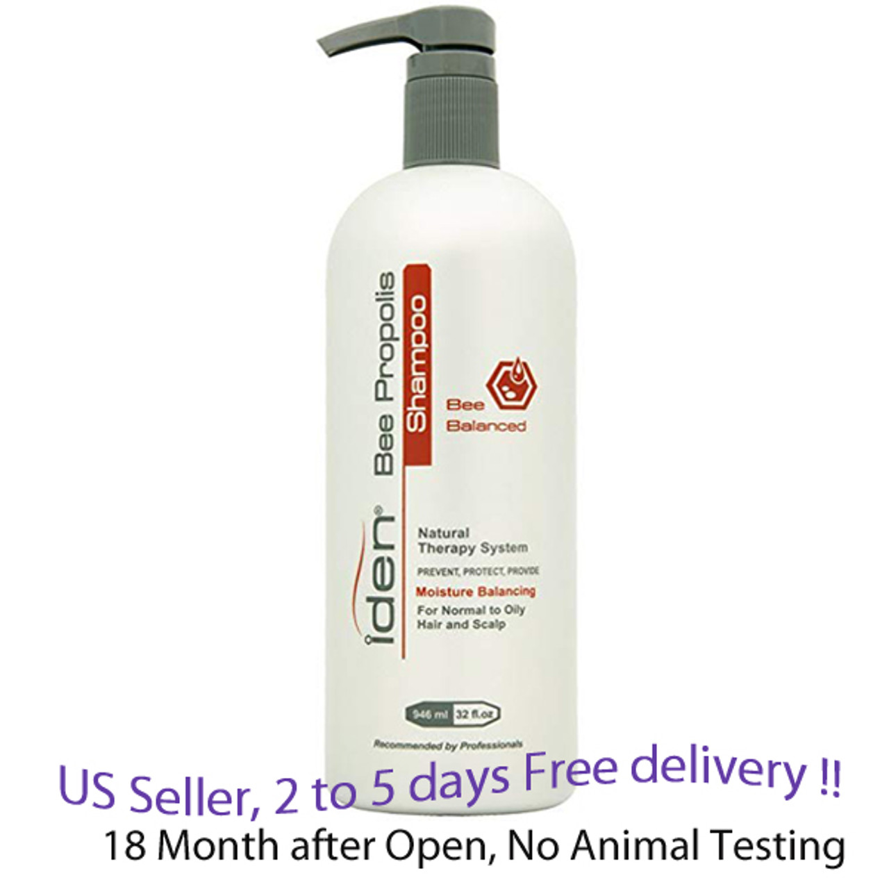 Iden Bee Propolis Balanced Shampoo 32 Oz 1 Unit For Normal To