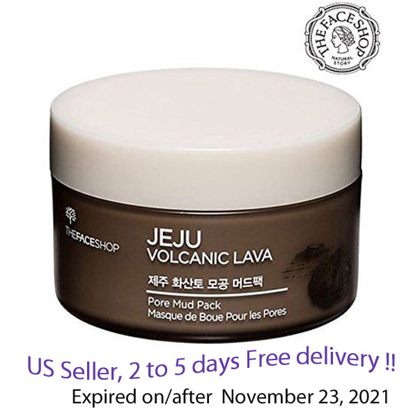 The Face Shop JeJu Volcanic Lava pore Mud pack