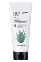 Tonymoly Clean Dew Aloe Foam Cleanser 180mL