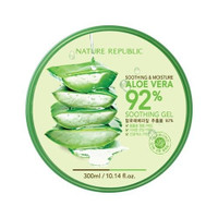 Nature Republic Soothing & Moisture Aloe Vera 92% Gel 300ml * 3 units + Sample !!