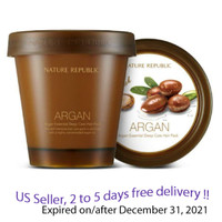 Nature Republic Argan Essential Deep Care Hair Pack 200ml + Free Gift Sample !!