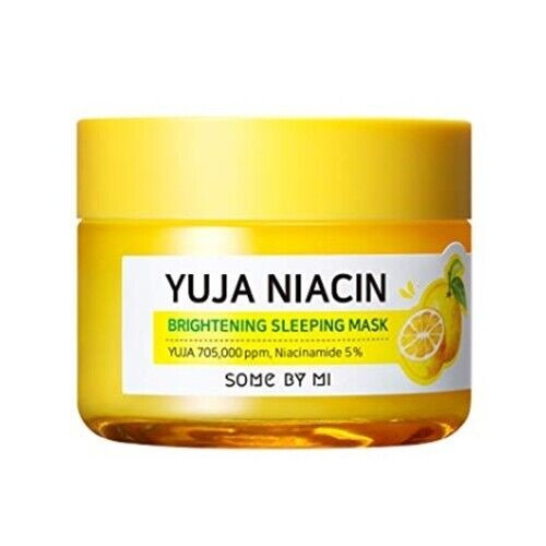 SomeByMi Yuja Niacin Brightening Sleeping Mask 60g + Free Samples !!