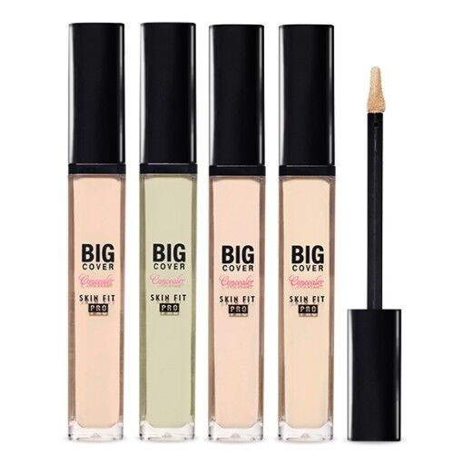 Etude House Big Cover Skin Fit Concealer Pro 7g  9 color options 