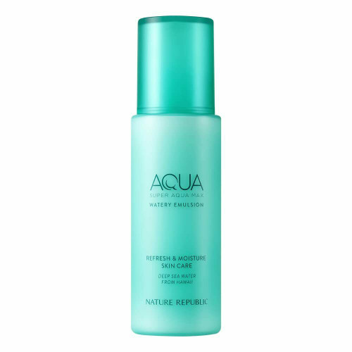 Nature Republic Super Aqua Max Watery Emulsion 130mL+ Free samples !!