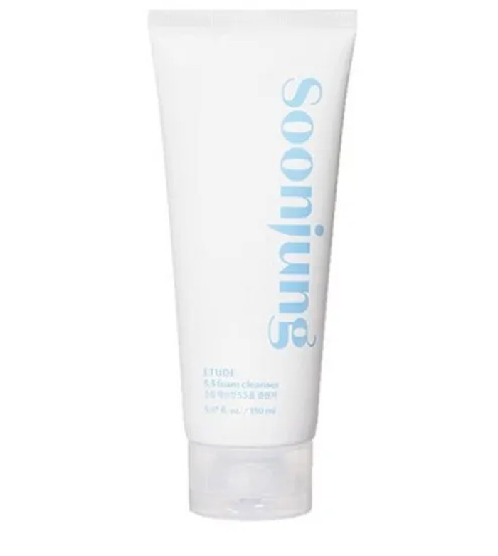 Etude house Soon Jung 5.5 Foam Cleanser 150mL + Free Sample !! Etude house Soon Jung 5.5 Foam Cleanser 150mL + Free Sample !!