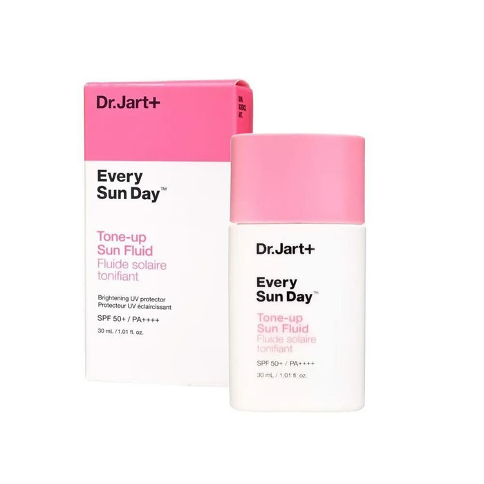 Dr.Jart+ Every Sun Day Tone-up Sun Fluid 30mL, SPF 50+, PA++++  Free Sample !!