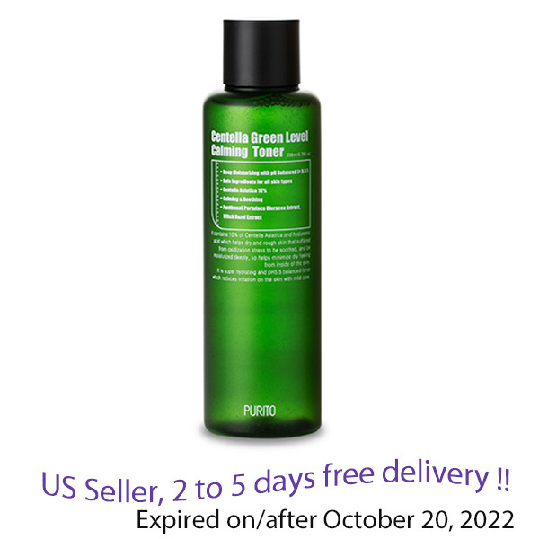 PURITO Centella Green Level Calming Toner 200ml, Big DC!!