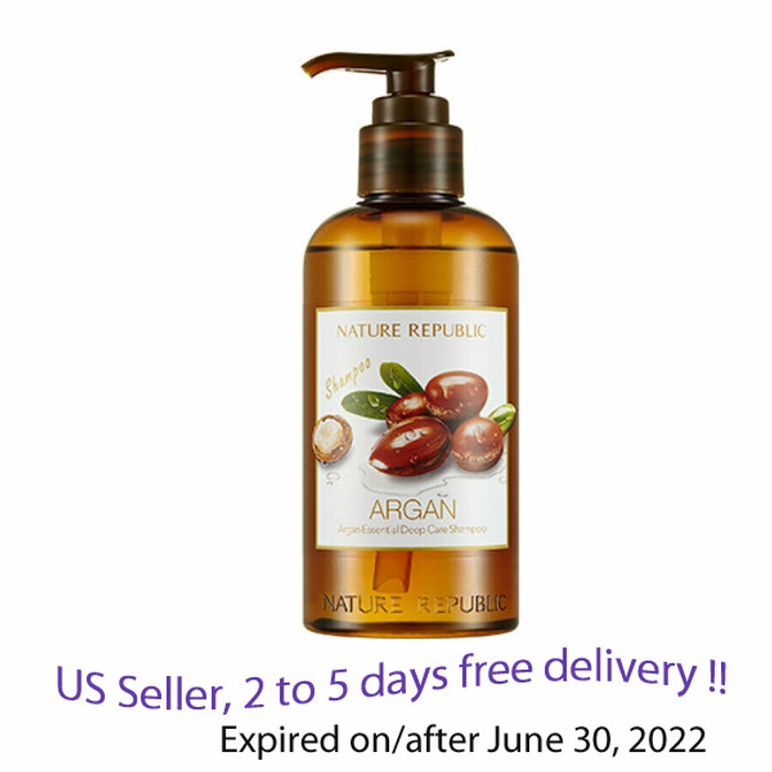 Nature Republic Argan Essential Deep Care Conditioner 300ml + Free Gift Sample !!