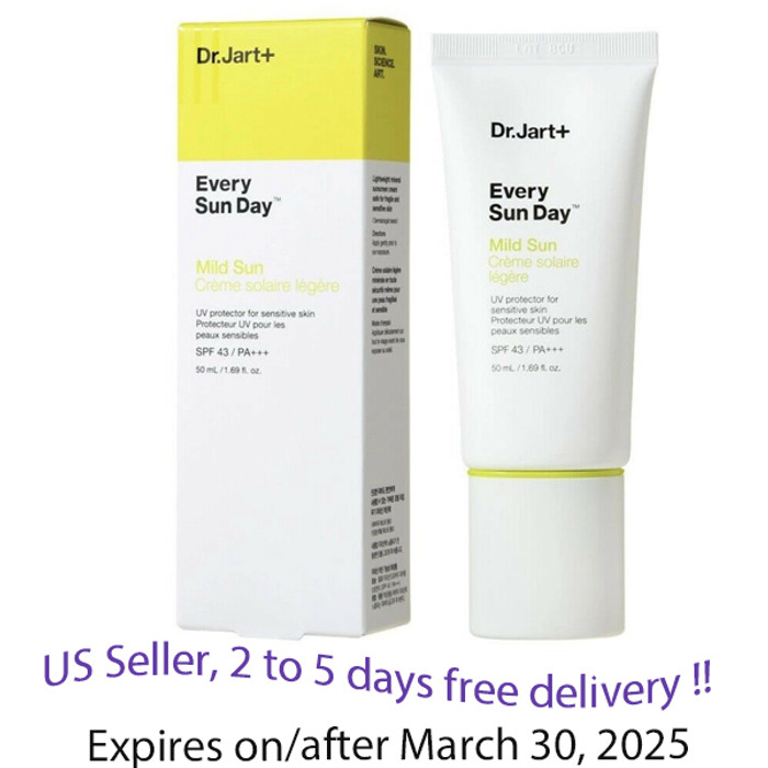 Dr.Jart+ Every Sunday Mild Sun SPF43, PA+++  + Free Sample !!
