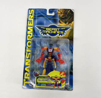 Transformers Beast Machines Heroic Maximal Silverbolt Condor - New Carded Figure