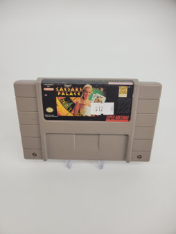 Super Caesars Palace SNES (Nintendo SNES, 1993) Cart only! Used | Tested