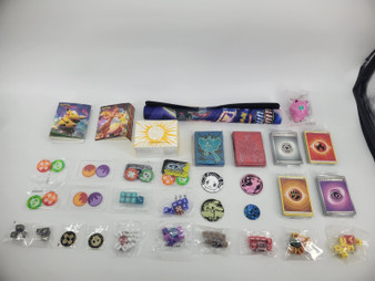 Pokemon TCG Accessory Lot: Playmat, Deck holder, Mini Binder, Sleeves & more...
