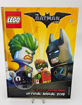 Lego The Batman Movie Official Annual 2018 With Penguin Minifigure Book - VG