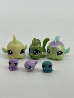 Littlest Pet Shop Aquatic Set with Minis Hasbro LPS