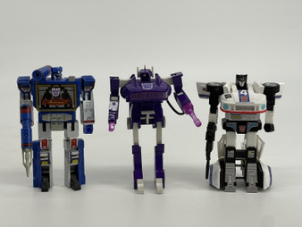 Hallmark Keepsake Ornament Transformers: Soundwave, Shockwave, and Jazz Set of 3