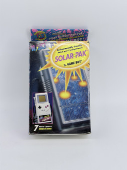 Vintage Naki Solar Pak for Nintendo Gameboy In Box With Manual