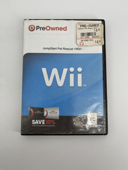 JumpStart: Pet Rescue (Nintendo Wii) Disc & manual only! Used | Tested