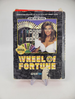 Wheel of Fortune (Sega Genesis, 1992) with cardboard box | Tested