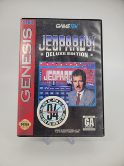 Jeopardy (Sega Genesis, 1992) Complete in Box | Tested