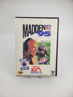 Madden NFL '95 (Sega Genesis, 1994) Complete in box | Tested