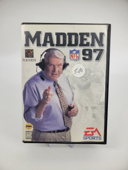 Madden NFL '97 (Sega Genesis, 1996) Complete in box | Tested