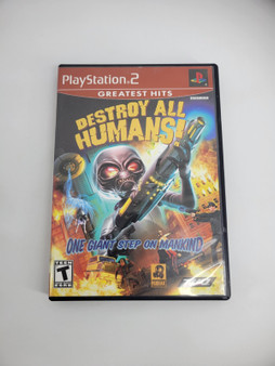 Destroy All Humans! (Sony PlayStation 2, 2005) Complete | Tested