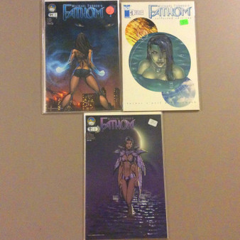 Michael Turner's FATHOM Collected Editions #1, #0 (2005), #2a (2008) - NM
