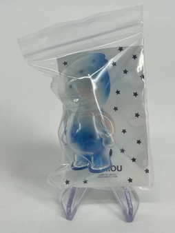 Uamou Bastard Transparent Resin 2.8in - Blue & Clear