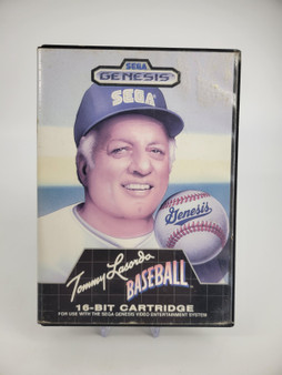 Tommy Lasorda Baseball (Sega Genesis, 1989) Complete in box | Tested