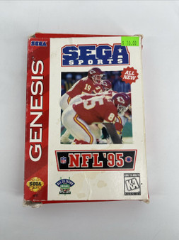 NFL '95 (Sega Genesis, 1994) Complete in box | Tested