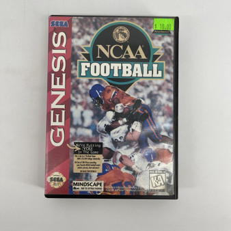 NCAA Football (Sega Genesis, 1994) Cart and Box Only | Tested