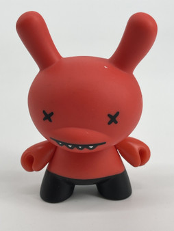 Kidrobot Dunny 2005 2-Faced Series Helpy vinyl figure by David Horvath