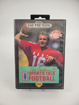 Joe Montana II Sports Talk Football(Sega Genesis, 1991) Complete in box | Tested