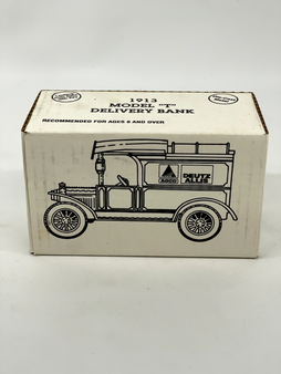 ERTL 1913 Model "T" Delivery Truck Bank 1:25 Scale 1992 AGCO Deutz Allis Farm 
