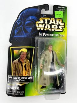 Kenner - Star Wars Power of the Force - Han Solo in Endor Gear